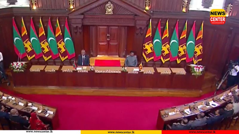 මාලදිවයින සහ ශ්‍රී ලංකාව අතර අවබෝධතා ගිවිසුම් කිහිපයකට අත්සන් තැබේ