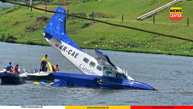 Seaplane plunges into Gregory Lake in Nuwara Eliya