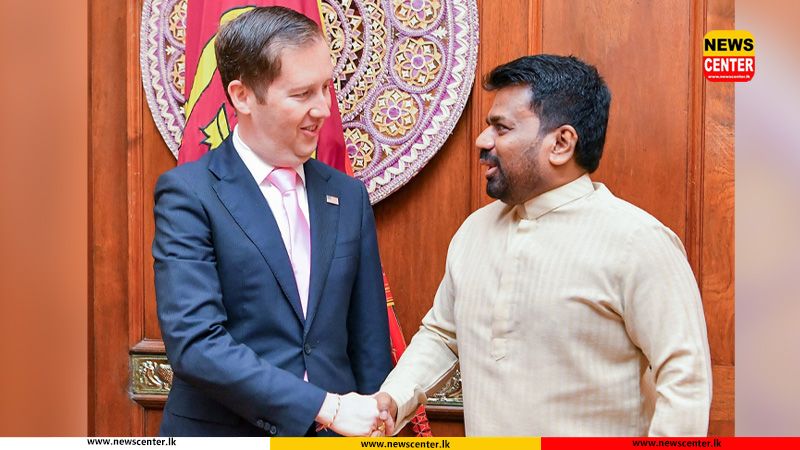 අමෙරිකානු විශේෂ නියෝජිත සර්ජියෝ ගෝර් සහ ජනපති අනුර අතර හමුවක් 