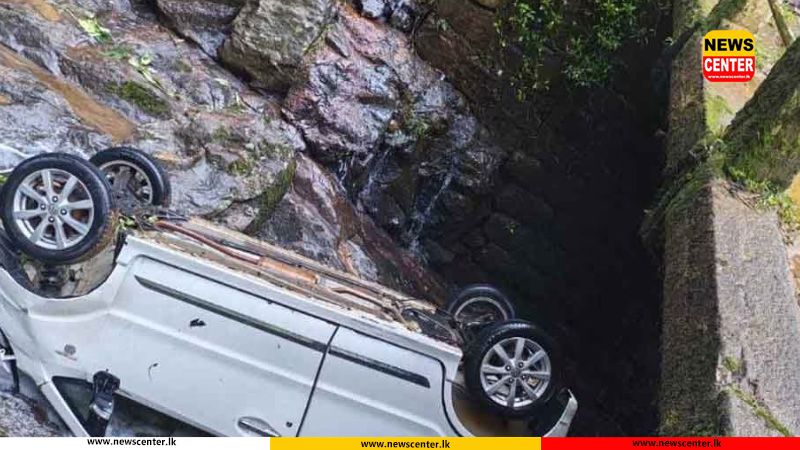 Car carrying Sri Pada pilgrims plunges into Mohini Falls canal