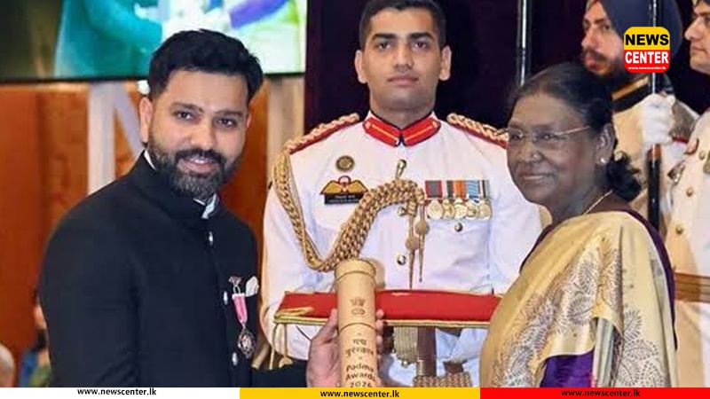 Rohit Sharma conferred Padma Shri for outstanding contribution to Indian cricket