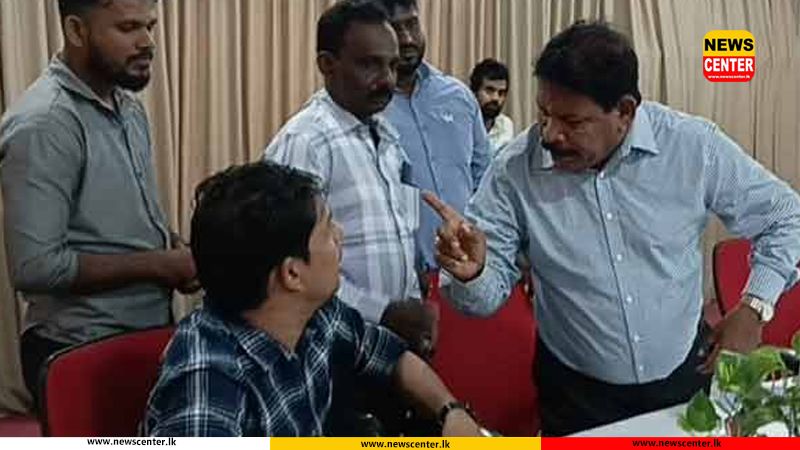 MP Archchuna clashes with Fisheries Minister during Kilinochchi DCC meeting