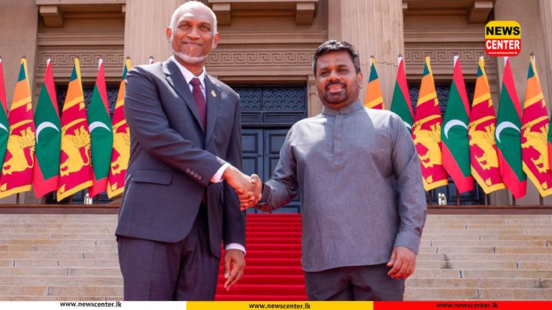මාලදිවයින් ජනාධිපතිවරයාට ජනාධිපති කාර්යාල පරිශ්‍රයේදී උණුසුම් පිළිගැනීමක්
