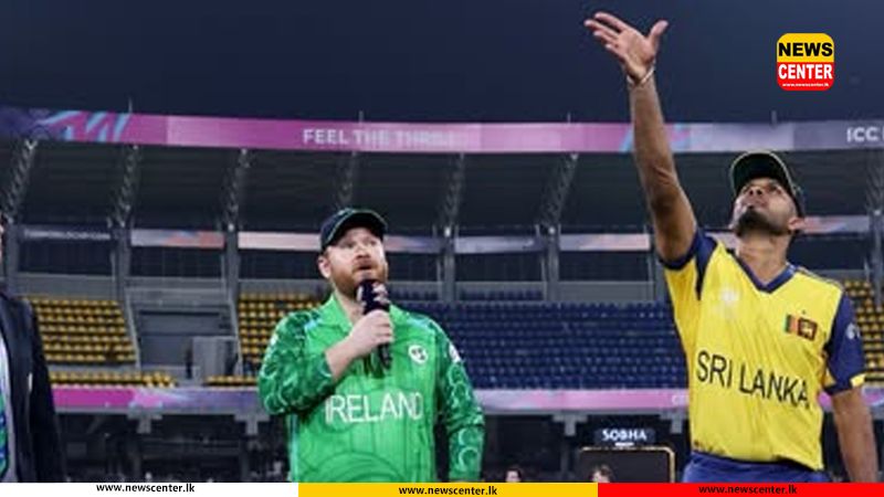Sri Lanka to bat first against Ireland