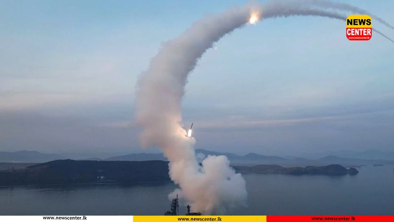 North Korean leader Kim watches cruise missile tests with his daughter