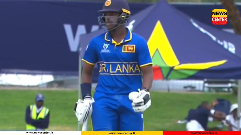 යොවුන් ක්‍රීඩක විරාන් චමුදිතගෙන් නව ක්‍රිකට් වාර්තාවක් 