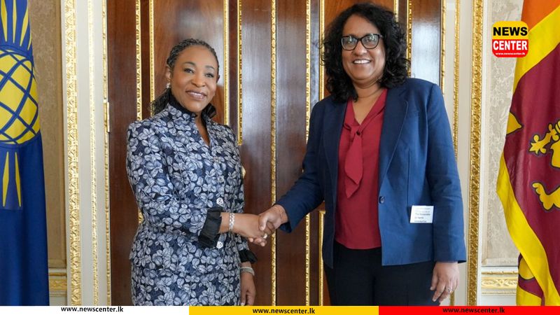 PM Harini meets the Secretary-General of the Commonwealth of Nations in London