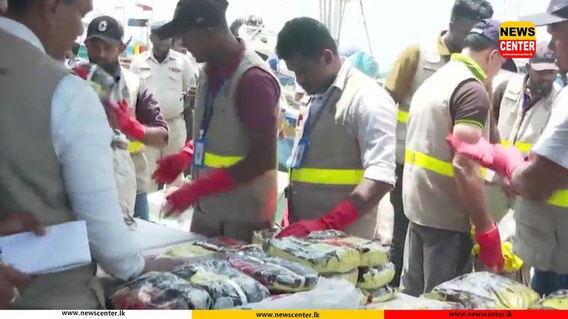 Two fishing trawlers with suspected drugs and weapons brought to Dikkowita Harbour