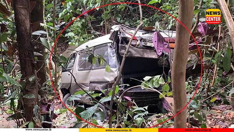 Five hospitalized after van plunges into precipice