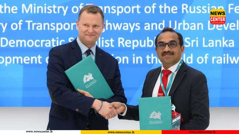 SL signs MoU with Russia to upgrade railway services