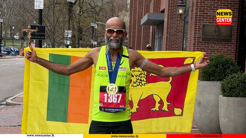 Sri Lankan wins gold at 2026 Boston Marathon