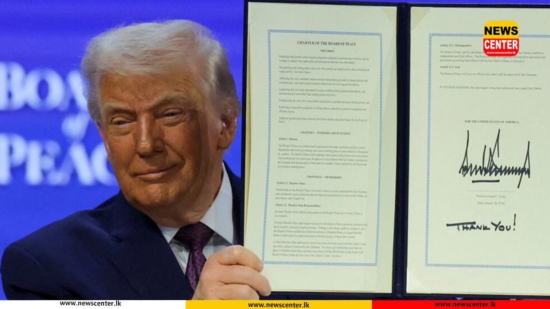 ට්‍රම්ප්, සාම මණ්ඩලය නිල වශයෙන් ආරම්භ කරයි