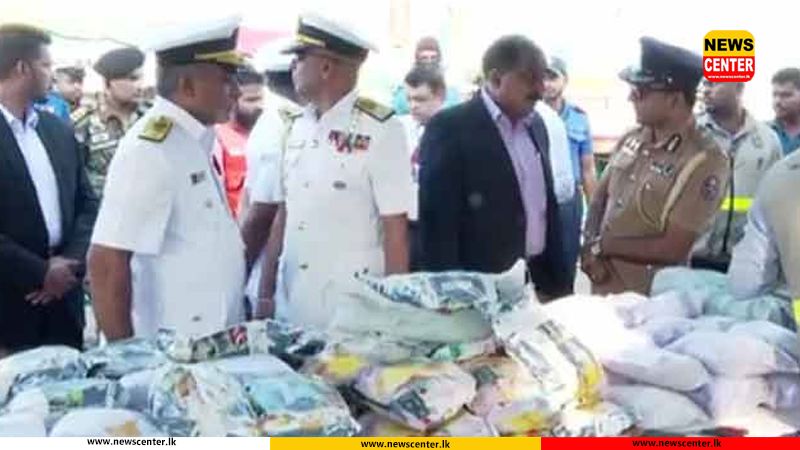 123kg of heroin worth over Rs. 3 billion found on seized fishing trawler off Dondra