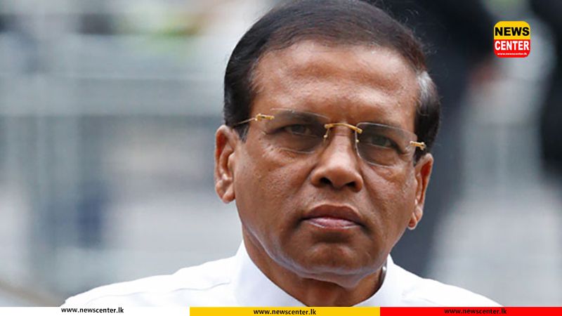 Ex-President Maithripala Sirisena arrives at Bribery Commission