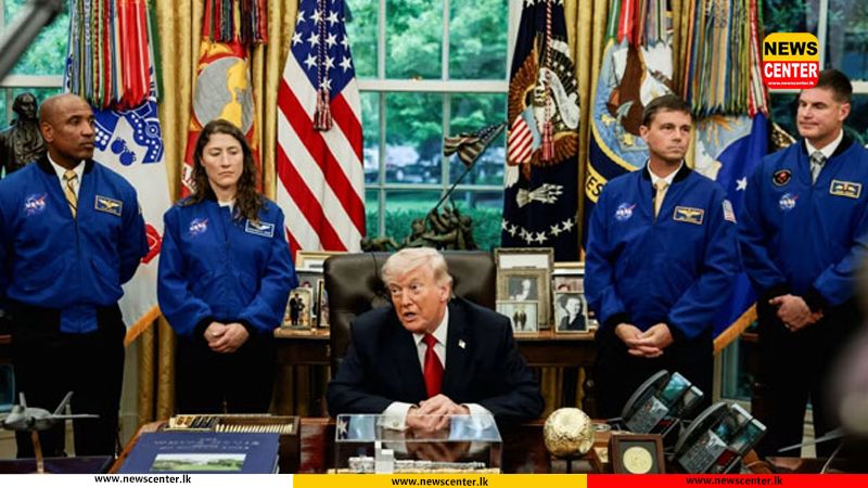 ජනපති ට්‍රම්ප් සහ ආටෙමිස් II ගගනගාමීන් අතර හමුවක්