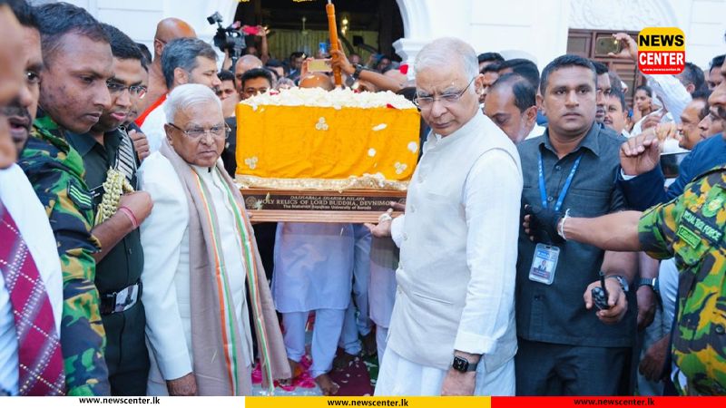 දෙව්නිමෝරි සර්වඥ ධාතූන් වහන්සේ යළි ඉන්දියාවට වැඩම කරවයි