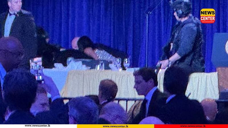 Trump safe after being rushed from White House correspondents dinner as attendees take cover