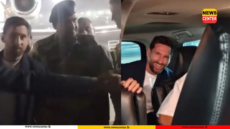 මෙසී ඉන්දියාවට - කොල්කටා නුවරදී උණුසුම් පිළිගැනීමක්