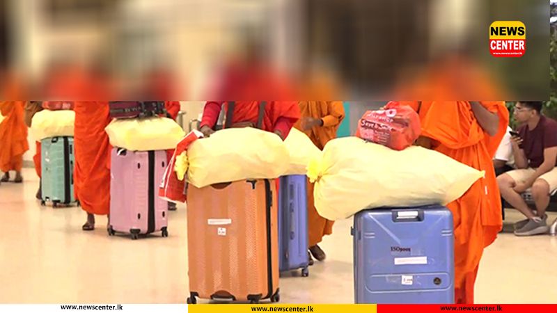 22 Sri Lankan monks arrested with Rs. 1.1 billion drugs at Katunayake Airport
