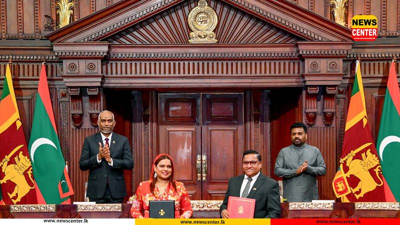 මාලදිවයින සහ ශ්‍රී ලංකාව අතර අවබෝධතා ගිවිසුම් 07 ක් හුවමාරු කර ගැනේ