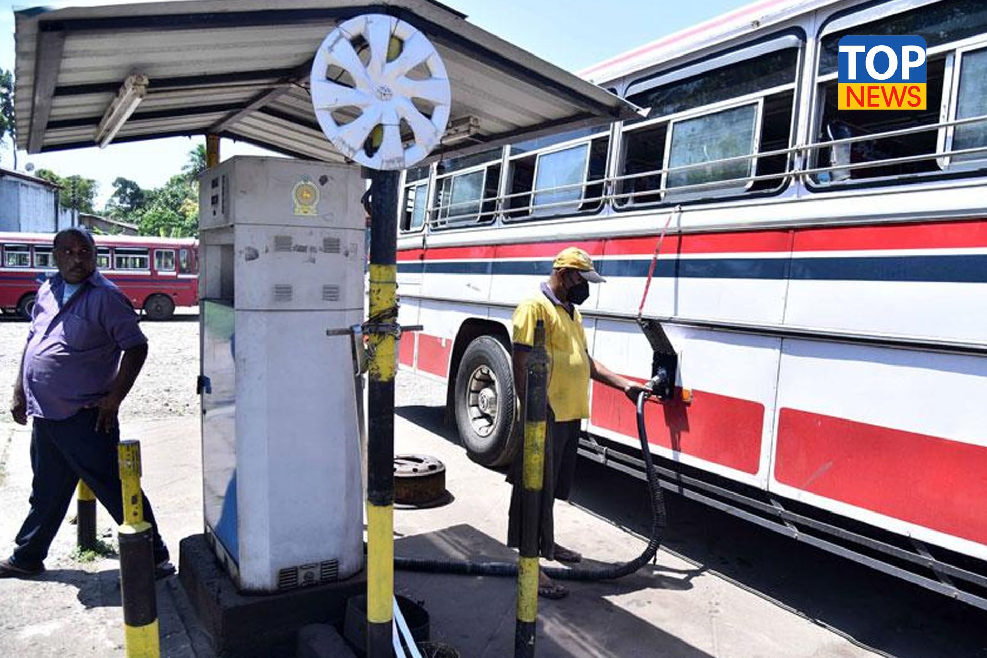 Private buses will get fuel from the government via SLTB facilities.