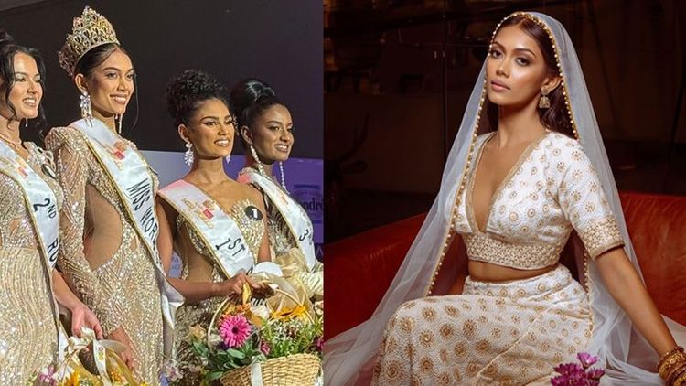 Miss World Sri Lanka 2025 ලෙස, ප්‍රතිභා ලියනාරච්චි කිරුළු පළඳියි