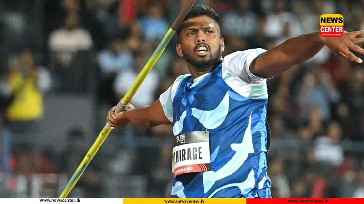 Rumesh Tharanga rises to world No. 5 in javelin rankings