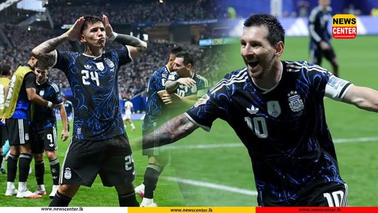 එංගලන්තයේ සිහින බොඳ කරමින් මෙසී ප්රමුඛ ලෝක ශූර ආර්ජන්ටිනාව පිට පිට දෙවන වරටත් ලෝක කුසලාන අවසන් මහා තරගයට