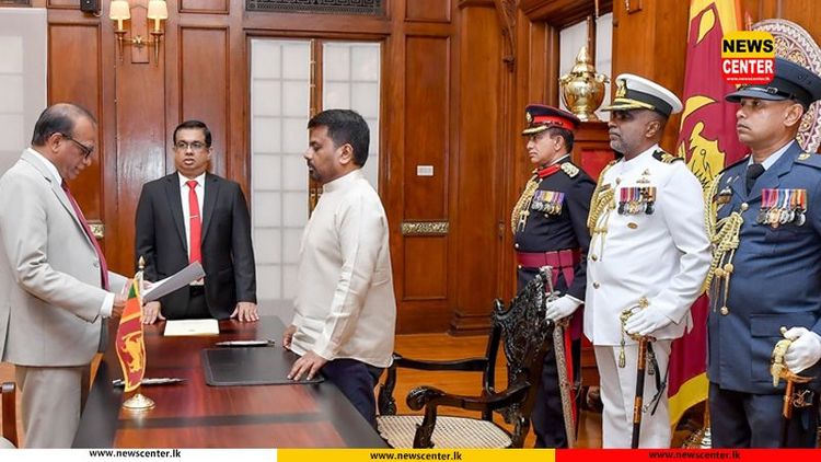 Anura Karunathilaka sworn in as new Energy Minister