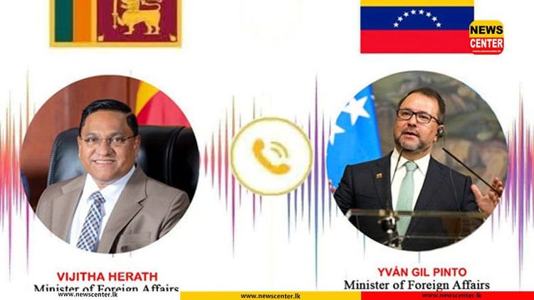 FM Vijitha Herath speaks with Venezuelan counterpart in phone call