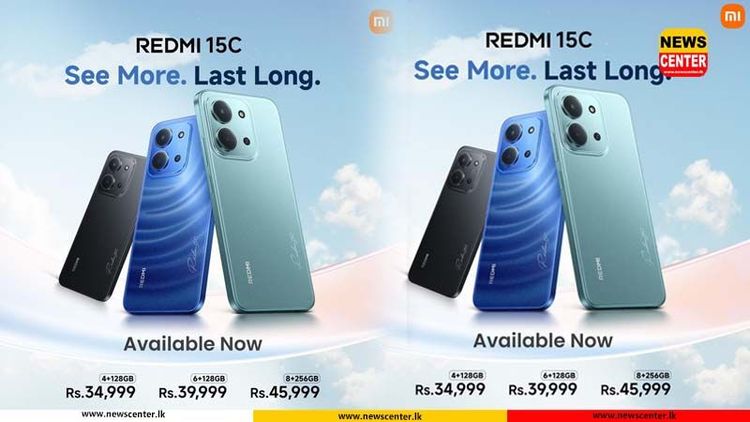Xiaomi Launches Redmi 15C in Sri Lanka – Affordable Smartphones for Everyone