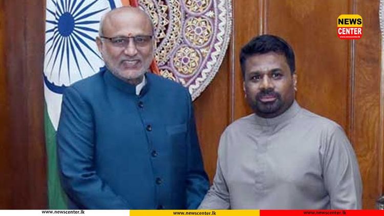 Indian Vice President meets President Dissanayake