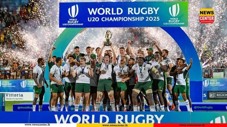 South Africa wins the U20 Rugby World Championship after 13 years.