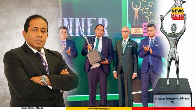 Gamma Interpharm Chairman Kalana Hewamallika Wins Platinum Award at SLEOTY 2025