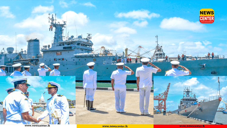  තවත් ඉන්දීය නාවික හමුදා නෞකාවක් කොළඹ වරායේ