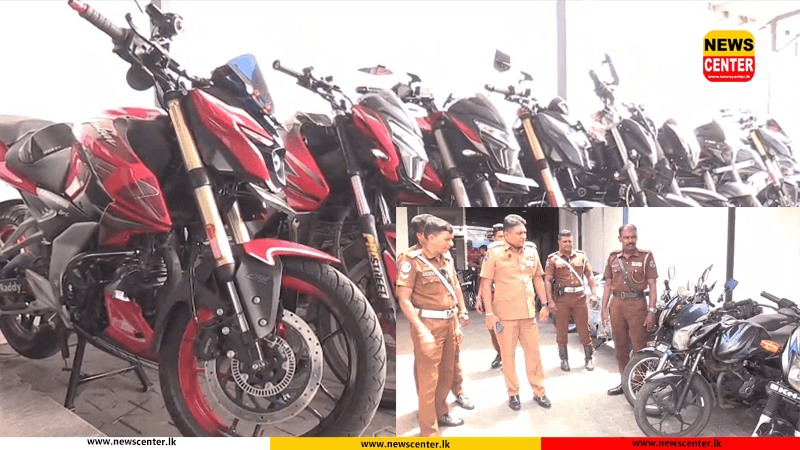  අවදානම් ලෙස යතුරුපැදි සංදර්ශන පැවැත්වූ තරුණයින් පිරිසක් අත්අඩංගුවට