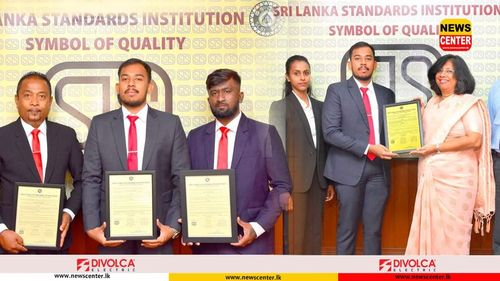 SLSI has awarded the SLS Certification Mark to Nova branded switches and switch sockets manufactured by Divolca Electric (Pvt) Ltd
